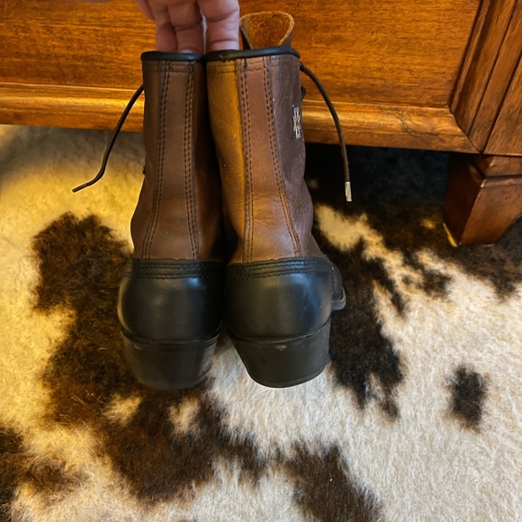 Vintage Abilene Western Lace Up Kiltie Boots - Picture 12 of 15